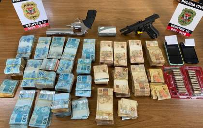 Homem é preso com mais de R$ 200 mil em dinheiro em condomínio em Araçatuba em operação da Polícia Civil