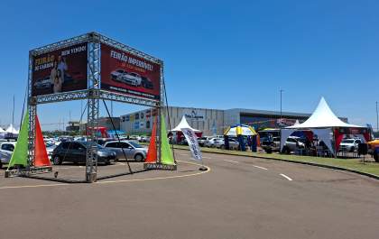 Mega Feirão de carros e motos acontece no Shopping Três Lagoas
