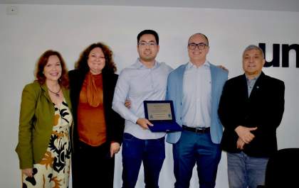 Professor do Curso de Medicina do Unisalesiano recebe premiação por tese desenvolvida na Unesp