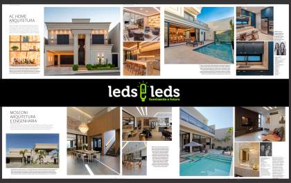 Leds&Leds de Andradina é destaque em revista regional de Arquitetura
