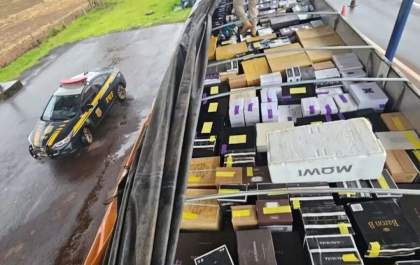 Motorista é preso transportando vinhos importados contrabandeados em Caarapó