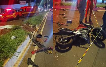 Vítima persegue assaltantes, perde o controle do carro e mata ladrão em MS