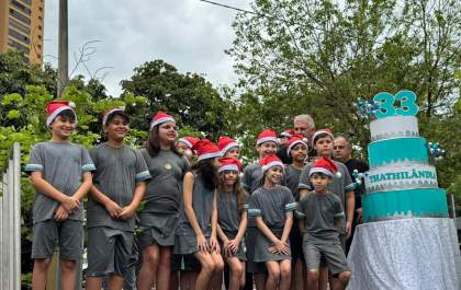 Thathilândia celebra 33 anos com chegada do Papai Noel&nbsp;