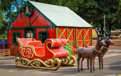 Papai Noel desembarca amanhã (04) em Três Lagoas e dá início à magia do “Natal Encantado”