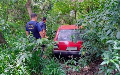 Guarda Municipal localiza veículo furtado utilizado em furto a loja em Araçatuba
