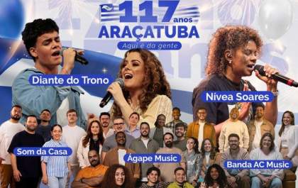 Araçatuba recebe Festival Gospel neste sábado