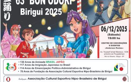 Birigui celebra o 63º Bon Odori com cultura, música e sabores do Japão