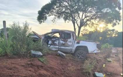 Homem de 29 anos morre após capotamento na MS-295 no interior do estado