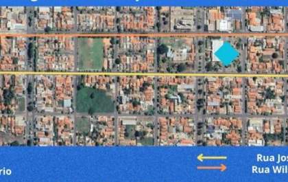 Sentido de vias é alterado para melhorar fluxo na região da Rodoviária em Três Lagoas