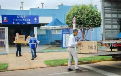 Prefeitura de Três Lagoas recebe kits para modernizar salas de vacina das USFs