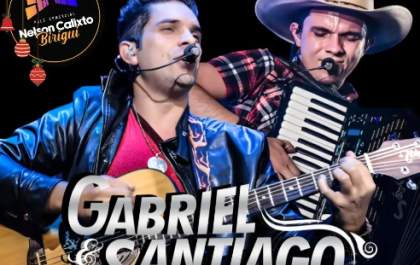 Polo Comercial Nelson Calixto promove show gratuito com Gabriel & Santiago