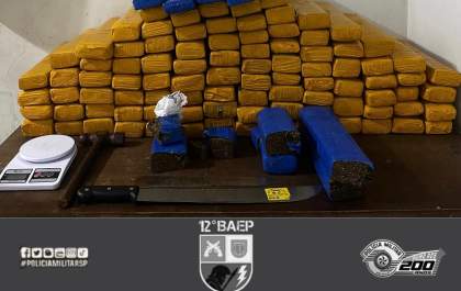 Polícia Militar prende homem com grande quantidade de drogas em Birigui