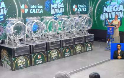 Mega da Virada premia seis apostas e cada uma receberá R$ 181,8 milhões