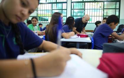 85% dos alunos da Rede Estadual de Ensino foram designados para escola de preferência das famílias