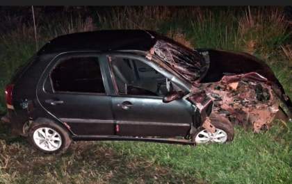 Jovem é preso por homicídio após bater carro durante ultrapassagem proibida e matar motociclista
