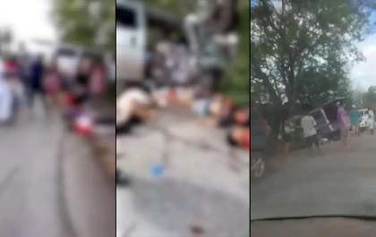 Adolescente dirigia van que bateu em árvore e matou 12 da mesma família na Bolívia
