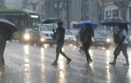 Frente fria e chuvas fortes atingem boa parte do país ao longo da semana