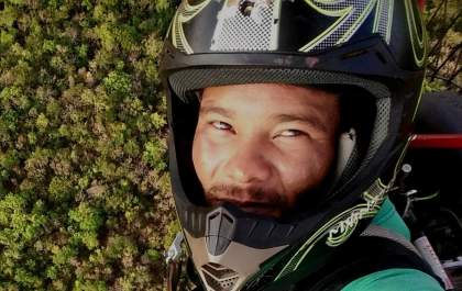 Três Lagoas perde James Luck, referência no paramotor, aos 40 anos