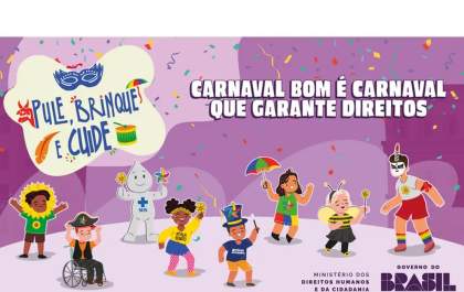 Ministério quer proteger crianças e adolecentes no carnaval