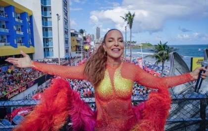 Ivete Sangalo faz sua estreia no carnaval de rua do Rio de Janeiro em 2026