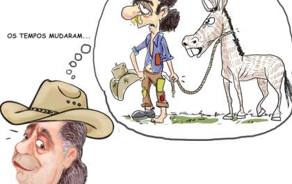 Confira a charge da edição do jornal Hojemais