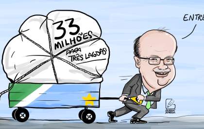 Charge: Obras para Três Lagoas