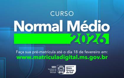 SED abre pré-matrículas para formação de novos professores na rede estadual
