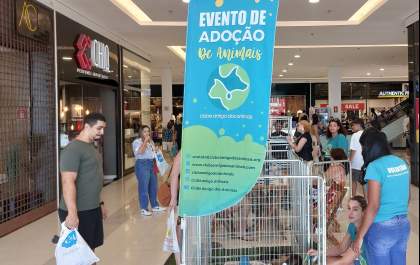 Shopping recebe neste domingo mais uma feira de adoção de animais