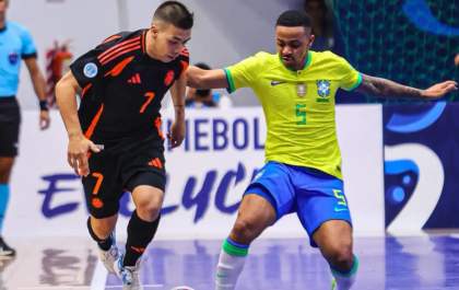 Brasil empata com Colômbia na estreia da Copa América de Futsal