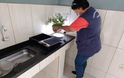 Bairro Jardim TV recebe força-tarefa e nebulização contra a dengue