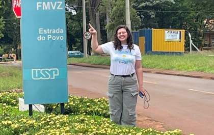 Egressa de Veterinária do Unisalesiano é aprovada em residência da USP