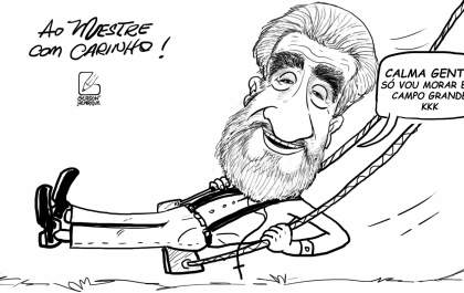 Charge: Ao Mestre com carinho!