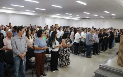 Unisalesiano reúne comunidade acadêmica, apresenta auditório revitalizado e celebra Dom Bosco