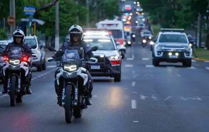 Carreata reúne forças de segurança contra embriaguez ao volante
