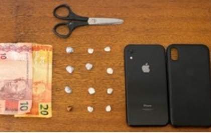 Homem é preso acusado de tráfico de drogas em Andradina