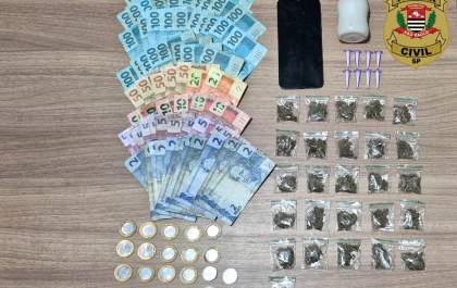 Casal é preso com drogas pela Polícia Civil de Birigui