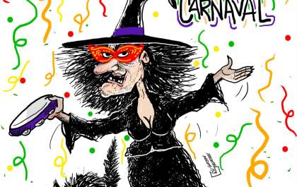 Charge: Sexta-feira 13 de Carnaval