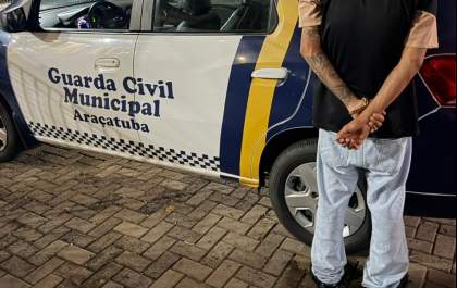 Motociclista é preso pela Guarda Municipal por embriaguez ao volante