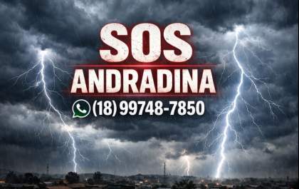 Prefeitura lança SOS Andradina para emergências durante período de chuvas
