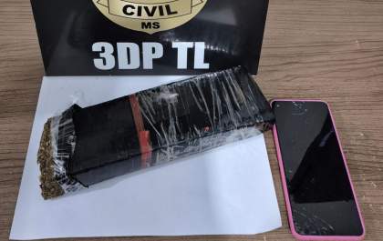 Polícia Civil realiza apreensão de droga em Três Lagoas