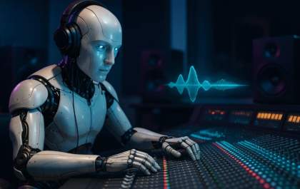 IA pode reduzir receitas da indústria musical em 24%
