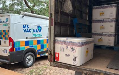 MS recebe 7 mil doses da vacina da dengue do Instituto Butantan