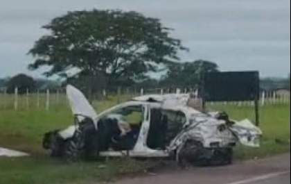 Colisão envolvendo 3 veículos em rodovia em Andradina deixa 3 mortos