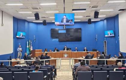 Câmara debate Plano Diretor e propostas para infraestrutura em sessão desta terça-feira (10)