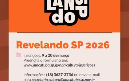 Inscrições para o Revelando SP 2026 estão abertas&nbsp;