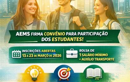 Estudantes da AEMS podem participar de estágio do Governo de MS