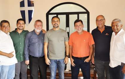 Lideranças do Solidariedade se reúnem em café da manhã político em Andradina