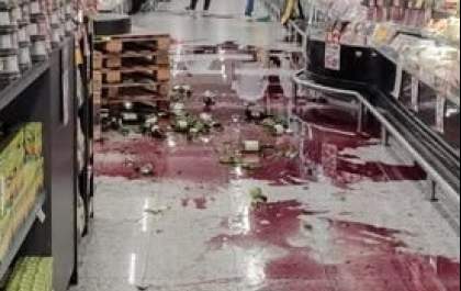 Mulher é acusada de quebrar 70 garrafas de vinho em mercado em Birigui