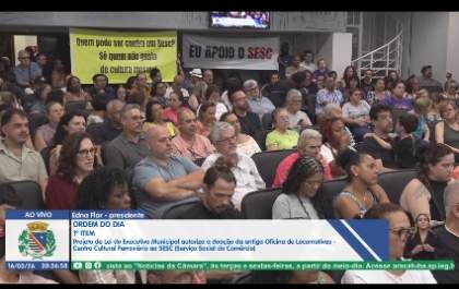 Câmara autoriza repassar prédio do Centro Cultural de Araçatuba ao Sesc