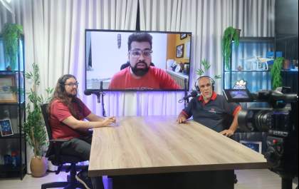 Aula magna de jogos digitais aborda criação de personagens e cenários para animação